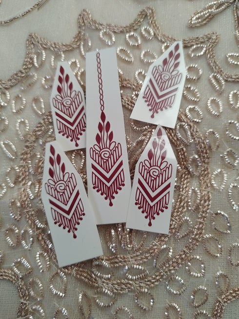 DIY Finger Tattoo Transfer